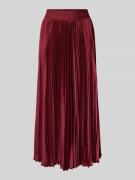 Midirok met plissévouwen