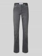 Slim fit jeans met elastische band