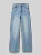 Straight fit jeans in 5-pocketmodel, model 'Ilvy'