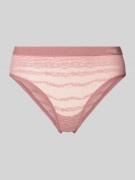 Slip van grafisch kant, model 'Lenzing's Tencel™'