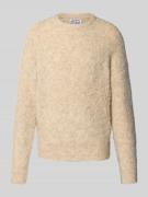 Gebreide pullover met structuurmotief