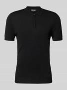 Poloshirt met ribboorden