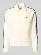 Regular fit sweatjack van katoenmix