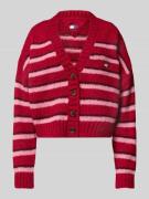 Oversized gebreid jack met alpaca