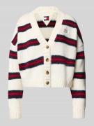 Oversized gebreid jack met alpaca