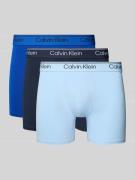 Boxershort met elastische band met logo in een set van 3 stuks