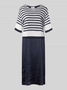 Regular fit midi-jurk met 1/2-mouwen