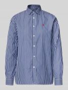 Overhemdblouse met knoopsluiting