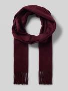 Sjaal met koordjes, model 'Cashmink'