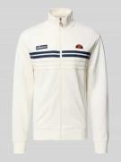 Sweatjack met labelpatch, model 'VICENZA TRACK'
