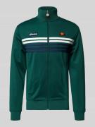 Sweatjack met labelpatch, model 'VICENZA TRACK'