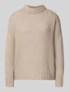 Oversized gebreide pullover met alpaca, model 'SLOOSSY'