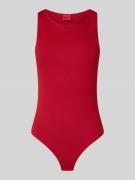 Slim fit tanktop van katoenmix, model 'DATAMIA'