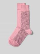 Sokken met labeldetail in een set van 2 paar