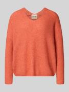 Oversized gebreide pullover van een mix van wol en alpaca, model 'THOR...