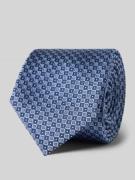 Zijden stropdas met statementpatch (7 cm)