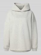 Hoodie met verlengd rugpand en capuchon
