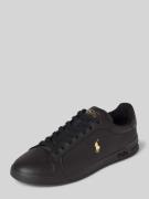 Sneakers met logostitching
