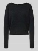 Gebreide pullover van kasjmiermix met ronde hals