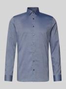 Super slim fit zakelijk overhemd met kentkraag