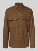 Regular fit vrijetijdsoverhemd met borstzakken, model 'Rayle'