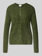 Gebreid jack met ronde hals, model 'KAMARA'