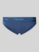 Slip met elastische band en labeldetails