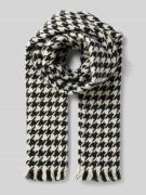 Sjaal met franjes, model 'IAVANJAA'