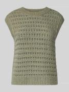 Regular fit spencer van scheerwolmix