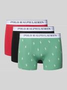 Boxershort met elastische band met logo in een set van 3 stuks