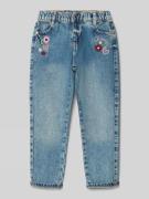 Mom fit jeans met steekzakken