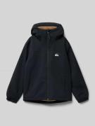 Regular fit jack met logopatch, model 'Overcast'
