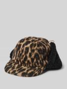 Fitted pet van wolmix met logostitching, model 'Sunnaha'