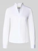Regular fit overhemdblouse met sjaalkraag