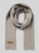 Sjaal met labelpatch