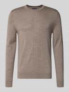 Regular fit pullover van wolmix