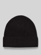 Muts van puur kasjmier in gebreide look