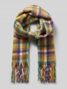 Sjaal met labelpatch, model 'Plaity'