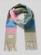 Sjaal met franjes, model 'Eluzabeth'