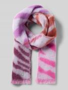 Sjaal met logo-applicatie, model 'Jacquard'