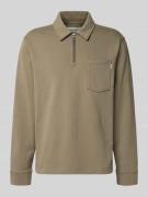 Regular fit poloshirt met borstzak, model 'Andrew'