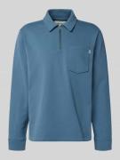 Regular fit poloshirt met borstzak, model 'Andrew'