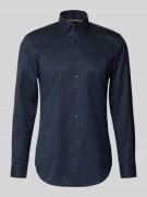 Super slim fit zakelijk overhemd van Two Ply met kentkraag