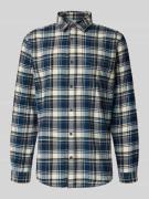 Regular fit vrijetijdsoverhemd met kentkraag, model 'JAMES'