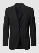 Regular fit 2-knoops colbert met wol, model 'Caden'