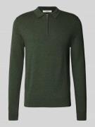 Regular fit gebreide pullover van puur katoen, model 'BERG'