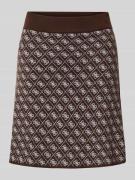 Minirok met elastische band, model 'AUBREY'