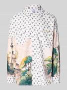 Oversized vrijetijdsoverhemd met borstzakken