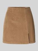 Uitlopende minirok van katoenmix, model 'LULA'