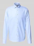Regular fit zakelijk overhemd met kentkraag, model 'cuff'